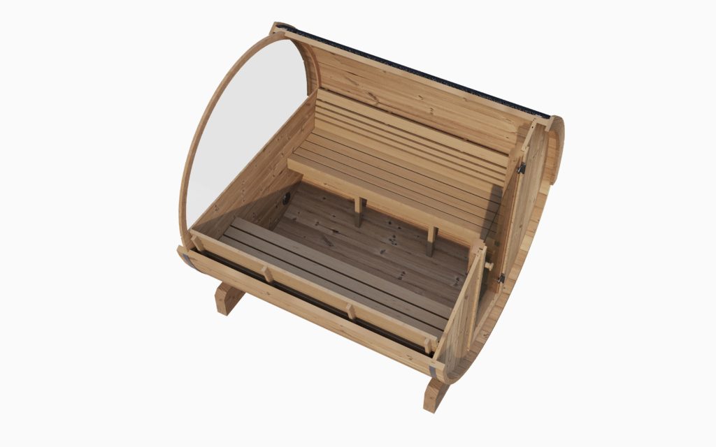 SaunaLife Ergo Outdoor Sauna Barrel