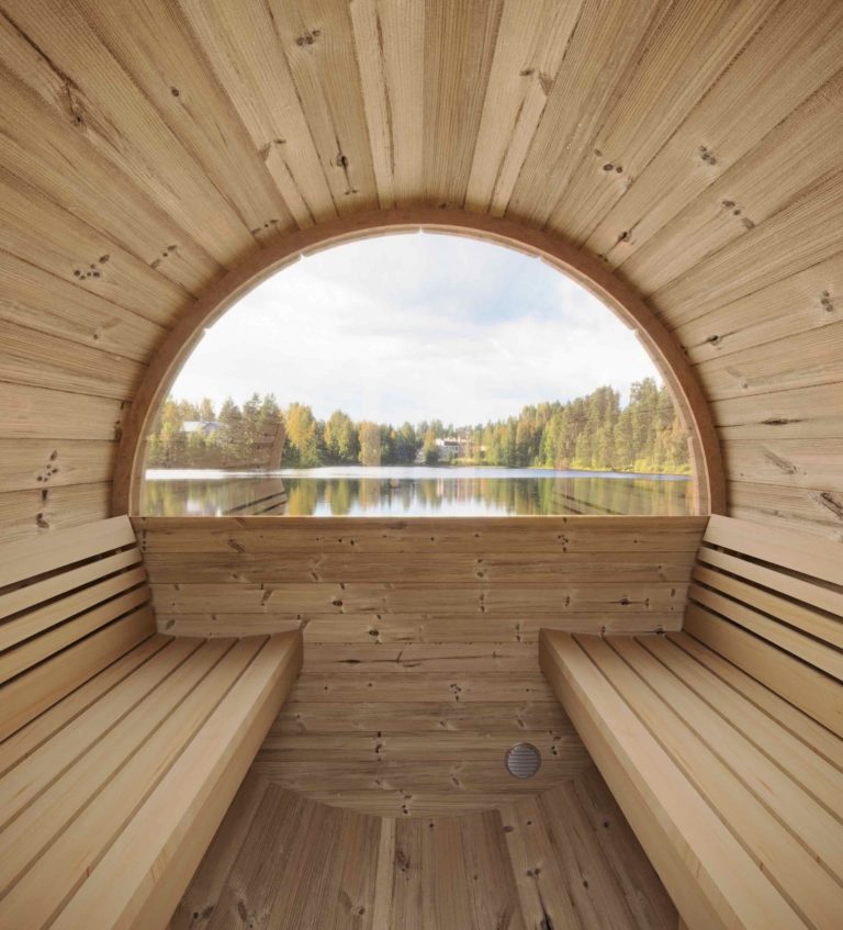 SaunaLife Ergo Outdoor Sauna Barrel