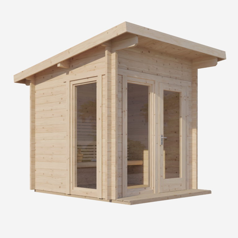 SaunaLife Outdoor Sauna Model G4