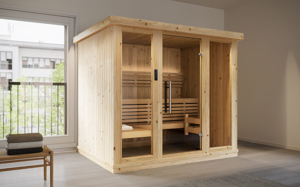 SaunaLife Indoor Sauna Model X7