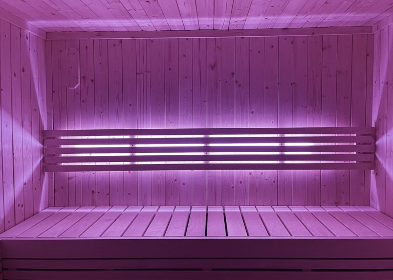 XMood Sauna Colored Lighting