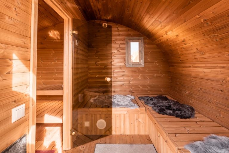 SaunaLife Model G11 Outdoor Sauna Room Kit