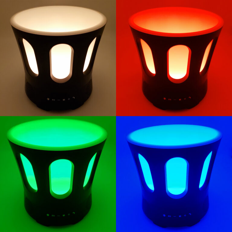 Sauna Bucket Bluetooth Speaker with RGB Light