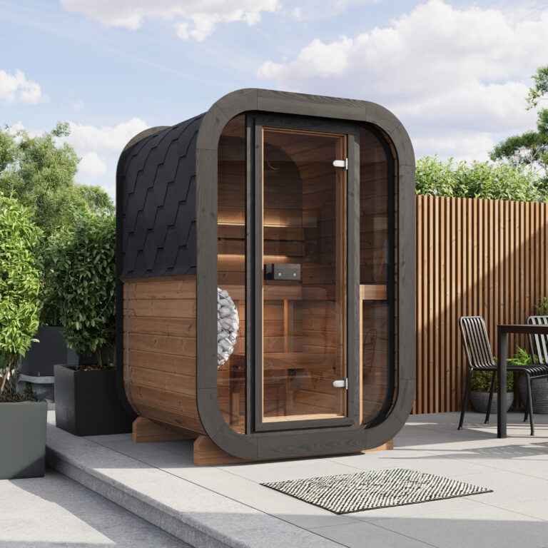 SaunaLife Cube-Series Model CL3G Sauna - Exterior View