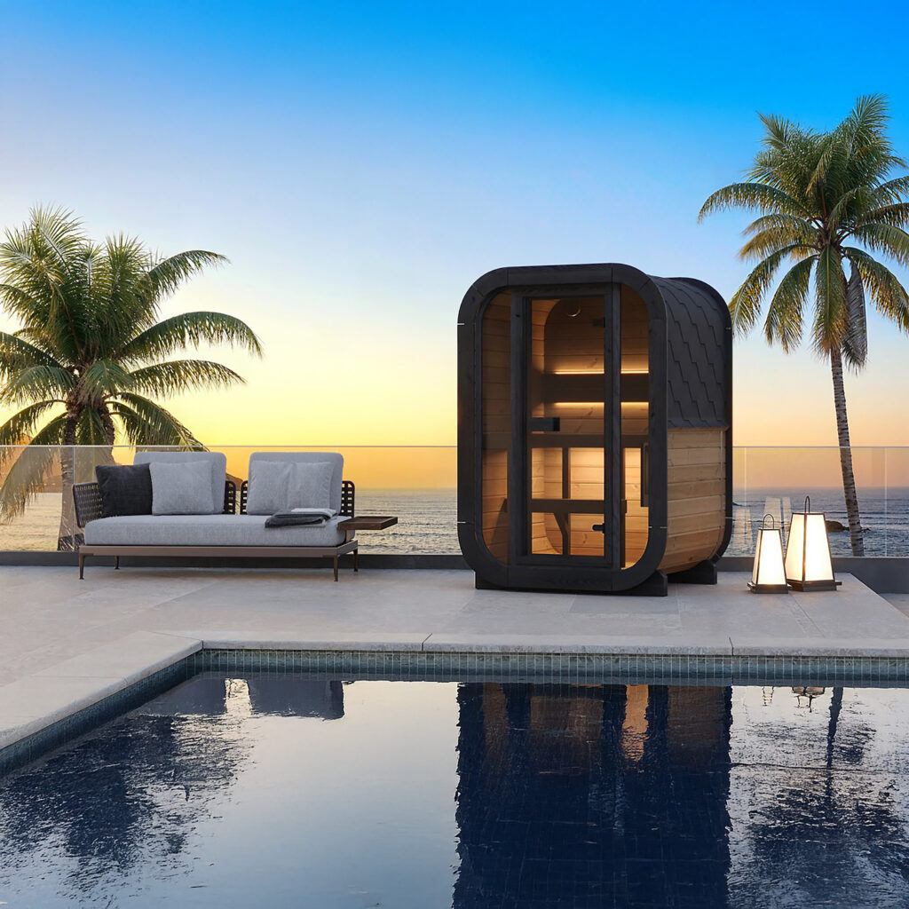 SaunaLife Cube-Series Model CL3G Sauna