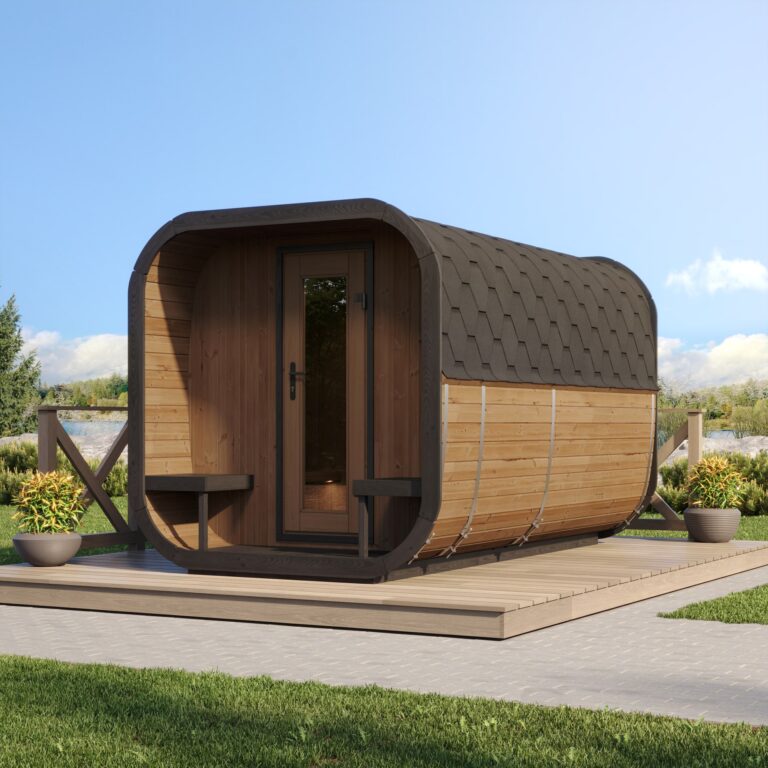 Model CL12GCP Cube-Series Sauna from SaunaLife