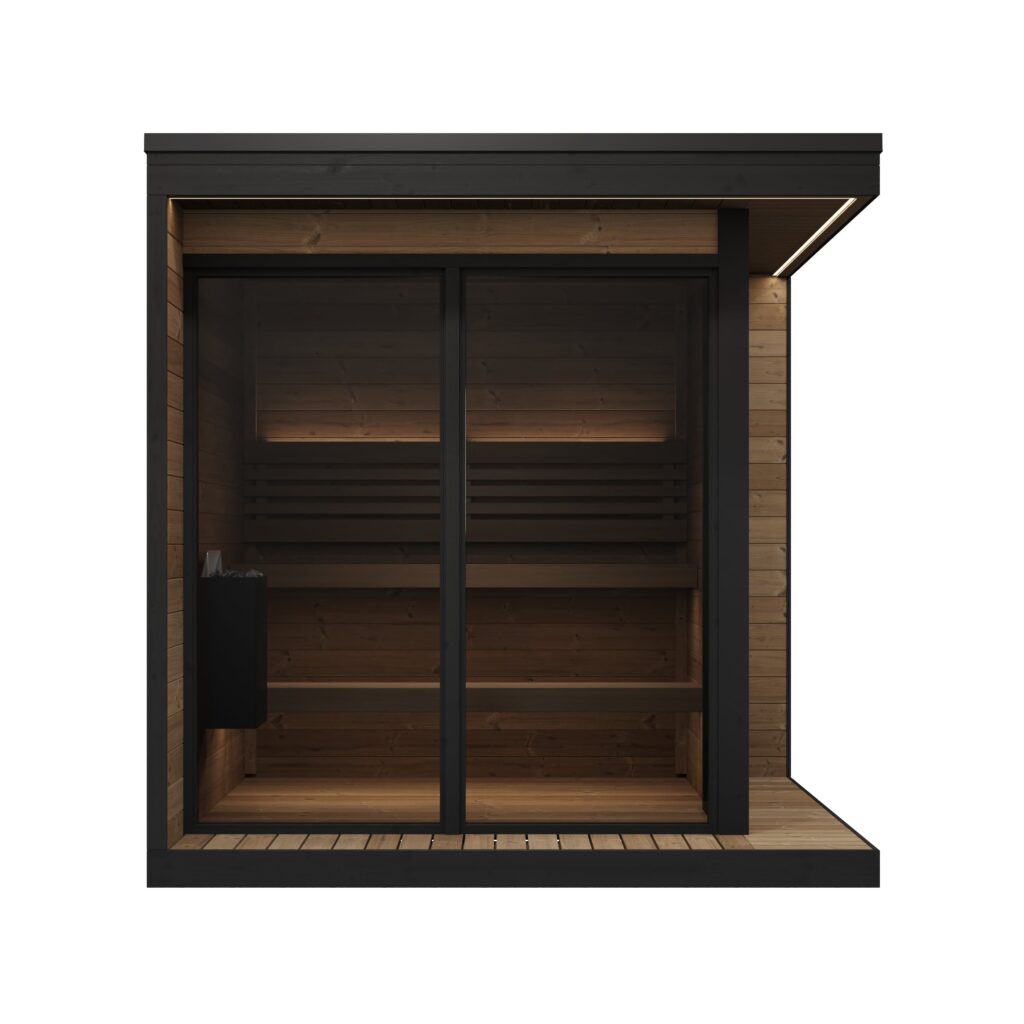 SaunaLife Model GL6 Garden Luxury Series Sauna