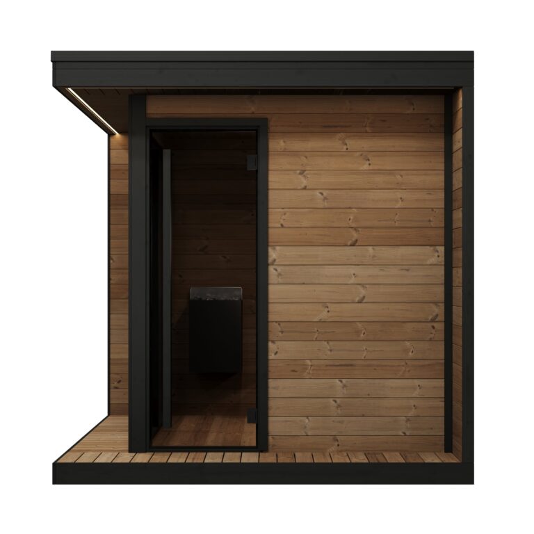 Exterior of SaunaLife Model GL6 Sauna