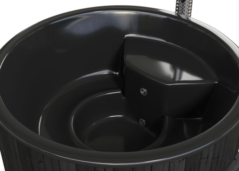 Interior of SaunaLife Model S6B Hot Tub