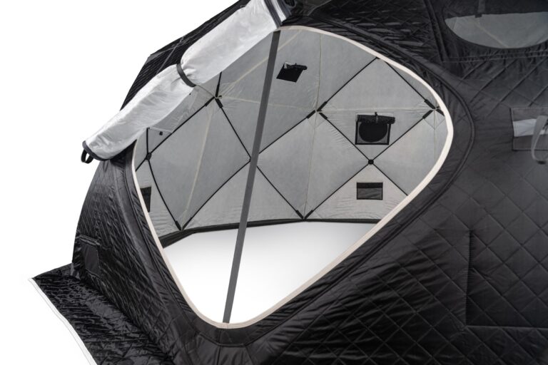 SaunaTrekker XL Tent interior and support frame