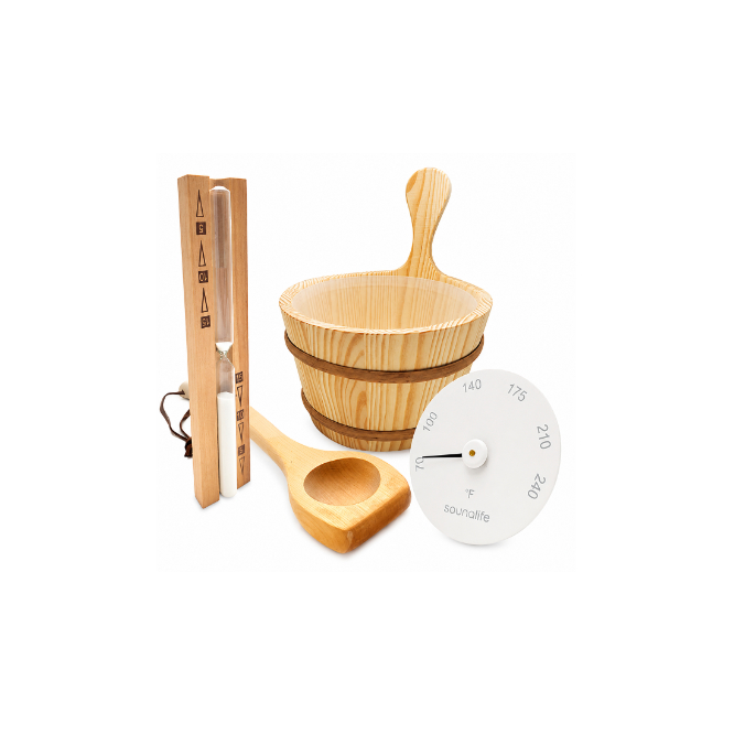 Sauna Accessory Package by SaunaLife
